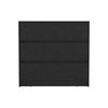 Tuhome Austin Three Drawer Dresser, Pull Out Mechanism-Black CLW8959